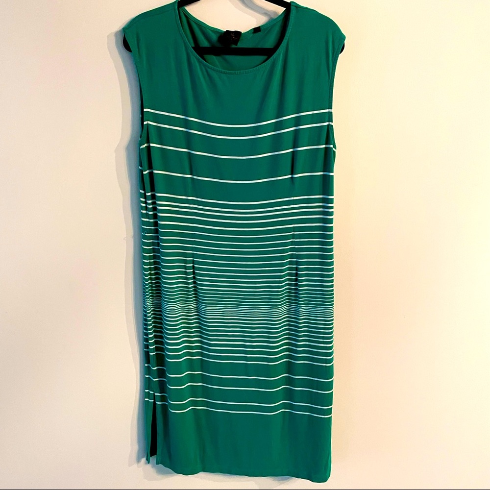 COMFY GREEN T SHIRT DRESS - AUS XL (US L)